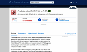 Codelobster-php-edition.software.informer.com thumbnail