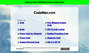 Codemax.com thumbnail