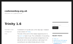 Codemonkey.org.uk thumbnail