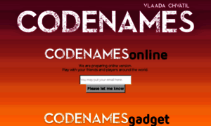 Codenamesgame.com thumbnail