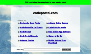 Codepostal.com thumbnail