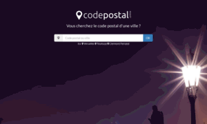 Codepostal.online thumbnail
