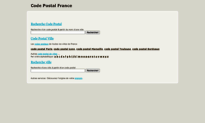 Codepostalfrance.fr thumbnail