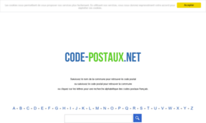 Codes-postaux.net thumbnail