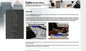 Codes-sa.co.za thumbnail