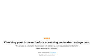 Codesabarrestogo.com thumbnail