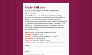 Codeshiksha.corouter.net thumbnail