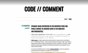 Codeslashslashcomment.com thumbnail
