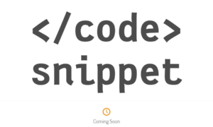 Codesnippet.software thumbnail