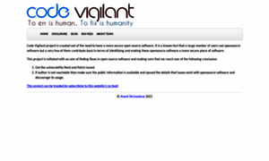 Codevigilant.com thumbnail