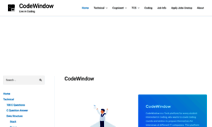 Codewindow.in thumbnail