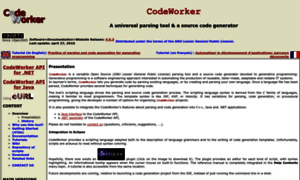 Codeworker.free.fr thumbnail