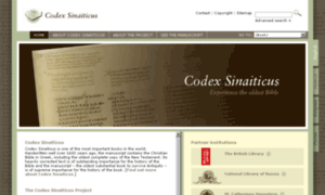 Codex-sinaiticus.net thumbnail
