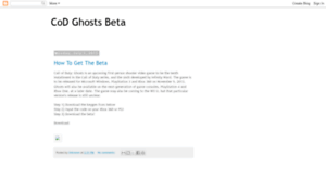 Codghostsbeta2013.blogspot.ca thumbnail