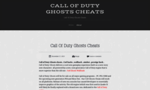 Codghostscheats.wordpress.com thumbnail