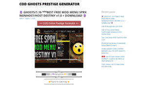 Codghostsprestige.net thumbnail