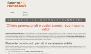 Codice-sconto-promozionale.com thumbnail