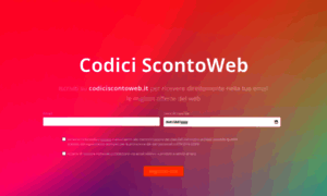 Codiciscontoweb.it thumbnail