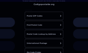 Codigopostalde.org thumbnail