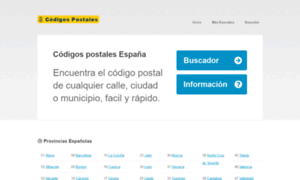 Codigopostales.com thumbnail