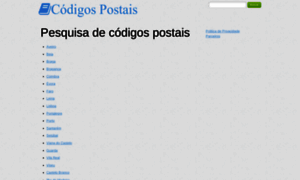 Codigos-postais.com thumbnail