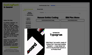 Codingfont.com thumbnail