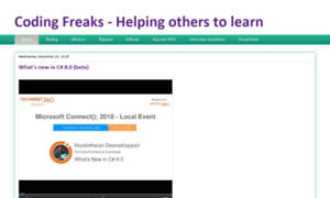 Codingfreaks.net thumbnail