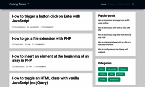Codingtrium.com thumbnail