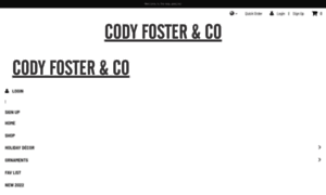 Codyfosterandco.com thumbnail