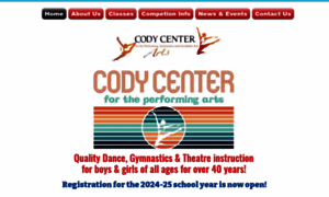 Codyperformingarts.com thumbnail