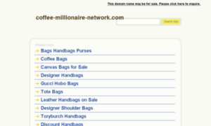 Coffee-millionaire-network.com thumbnail
