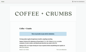 Coffeeandcrumbs.submittable.com thumbnail