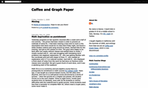 Coffeeandgraphpaper.blogspot.com thumbnail