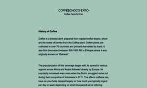 Coffeechoco-expo.com thumbnail