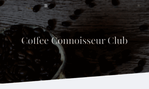 Coffeeconnoisseurclub.com thumbnail