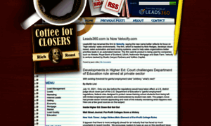 Coffeeforclosers.org thumbnail