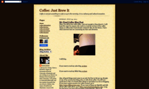 Coffeejustbrewit.blogspot.com thumbnail