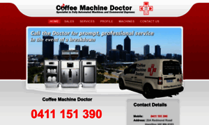 Coffeemachinedoctor.com.au thumbnail