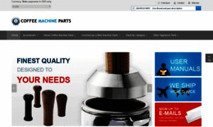 Coffeemachineparts.co.za thumbnail