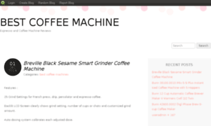 Coffeemachineshopper.blog.com thumbnail