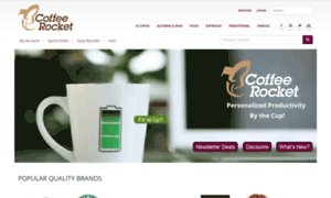 Coffeerocket.com thumbnail