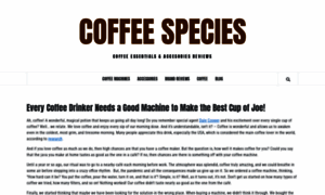 Coffeespecies.com thumbnail