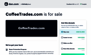 Coffeetrades.com thumbnail