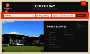 Coffinbaycaravanpark.com.au thumbnail