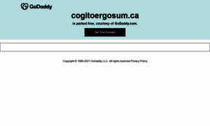 Cogitoergosum.ca thumbnail