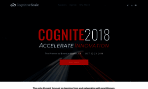Cognite2018.com thumbnail