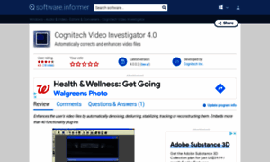 Cognitech-video-investigator.software.informer.com thumbnail