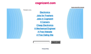 Cognizent.com thumbnail