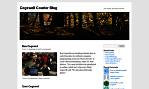 Cogswellcourierblog.wordpress.com thumbnail