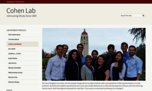 Cohenlab.stanford.edu thumbnail